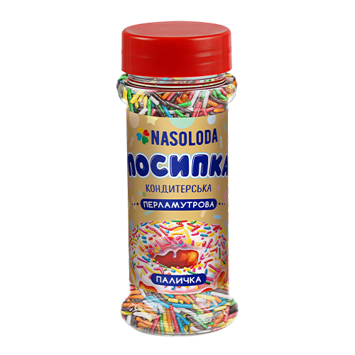 Посипка перламутрова в баночці паличка, 70г