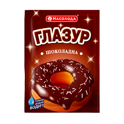 Глазур шоколадна, 75г