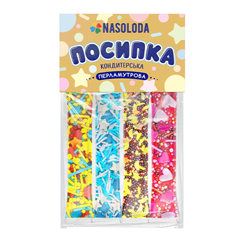 Посыпка перламутровая в стиках, 24г